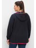 sheego Fleecejacke in tiefblau
