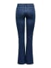 ONLY Flared fit jeans in Dark Blue Denim