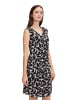 CARTOON Casual-Kleid ohne Arm in Weiß/Schwarz