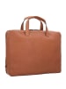 Jost Futura Aktentasche Leder 38 cm Laptopfach in cognac