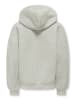 KIDS ONLY Kapuzensweatshirt KOGMARITA LIFE L/S LOOSE HOODIE SWT in light grey melange