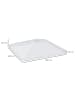 Outsunny Abdeckung für Pavillon in Transparent 300L x 300B x 80H cm