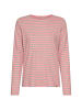Camel Active Langarmshirt aus reiner Baumwolle in Pink