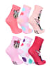 Disney Minnie Mouse 6er-Set: Socken Strümpfe in Mehrfarbig
