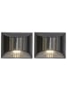 STAR Trading Solar-Wandleuchte Wally 2er-Set