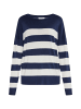 usha BLUE LABEL Damen Pullover in Marine Weiss