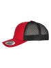  Flexfit Trucker in red/black