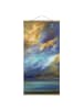 WALLART Stoffbild mit Posterleisten - Himmel über Küste in Blau