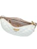 Guess Abendtasche Giully Top Zip Shoulder Bag in Ivory Shiny