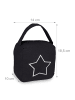 relaxdays 4 x Türstopper "Sack" in Schwarz