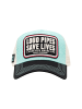 King Kerosin King Kerosin Trucker Cap Loud Pipes Save Lives in türkis