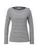 TOM TAILOR Denim Langarmshirt STRIPED TUNIC in Blau