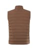 JP1880 Steppweste in holzbraun