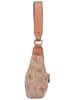 Guess Handtasche Neda Top Zip SHB 54170 Logo in Latte