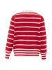 usha BLUE LABEL Women Cardigan in Rot Wollweiss