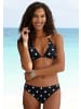 LASCANA Bikini-Hose in schwarz-weiß