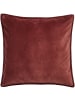 IB Laursen Kissenbezug Velour quadratisch in dusty plum