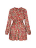 IZIA Dress in red multicolor