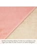 Wörner Kapuzenbadetuch 100 x 100 cm - Greige in rosa,beige