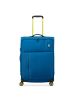 Roncato Move 4 Rollen Trolley 64 cm mit Dehnfalte in blu laguna