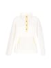 Swirly Women Sweatshirt in Beige