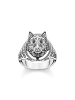 Thomas Sabo Ring in silber. schwarz