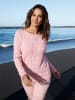 WITT WEIDEN Langarm-Pullover in hortensie-puder-meliert