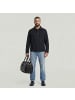 G-Star Raw Flannel Chore Jacke dk legion blue