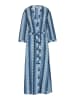 IZIA Damen Kimono in Blau Mehrfarbig