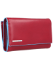 Piquadro Blue Square Geldbörse RFID Leder 16 cm in red