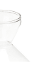 Vivalto Ölflasche INTRA mit Bambusdeckel, 600 ml in Transparent, 16 x 8,8 x 16,5 cm