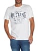 Mustang T-Shirt 4er Pack Mustang Herren T-Shirt in Mehrfarbig