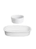 Ritzenhoff & Breker 2er Set Auflaufformen Bianco in weiß