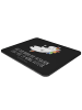 Mr. & Mrs. Panda Mousepad Einhorn Blümchentail mit Spruch in Schwarz