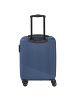 travelite Bali - 4-Rollen-Kabinentrolley S 55 cm (weiß/cognac) in blau