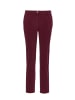 GOLDNER Hochwertige Sportsamthose in trendstarker Form in portwein