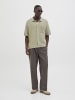 Jack & Jones Gestricktes Polo in Dried Sage