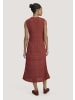 Hessnatur Hessnatur Strick Kleid Midi aus reiner Bio-Baumwolle in terrakotta