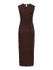 Vila Maxikleid in Coffee Bean1