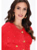 faina Women Cardigan in red