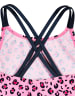 Playshoes UV-Schutz Badeanzug Leo-Print in pink