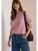 Cecil Strickpullover mit Turtle Neck und Dolmanärmeln in Velvet Rose Melange