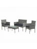 SONGMICS Gartenlounge-Set Funland in Grau - (B)99 x (H)81 x (T)55 cm