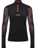 Hummel Pullover "Blaze Pro Training Half Zip" in Schwarz