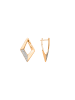 Luxenter Ohrringe Ssara mit 18 Karat Goldfinish – SSARA