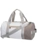 360 grad Sporttasche Pirat in Weiß/Persenning Taupe/Grau/Bei