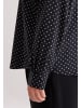 Seidensticker Ausgestellte Bluse Regular in Schwarz