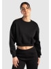 SMILODOX Sweatshirt Siana in Schwarz