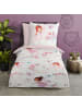 Good Morning Renforcé Kinder-Wendebettwäsche in hellrosa