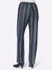 WITT WEIDEN Jersey-Hose in marine-gestreift